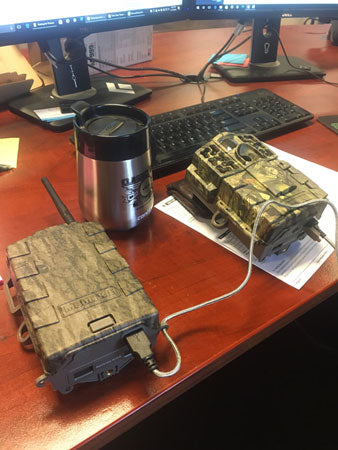 Moultrie M999i and modem