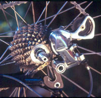Chain in smallest rear cog