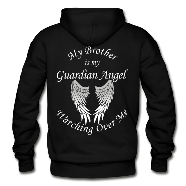Brother Guardian Angel Gildan Heavy Blend Adult Hoodie (CK1404) - black