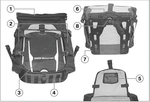 bmw atacama soft luggage