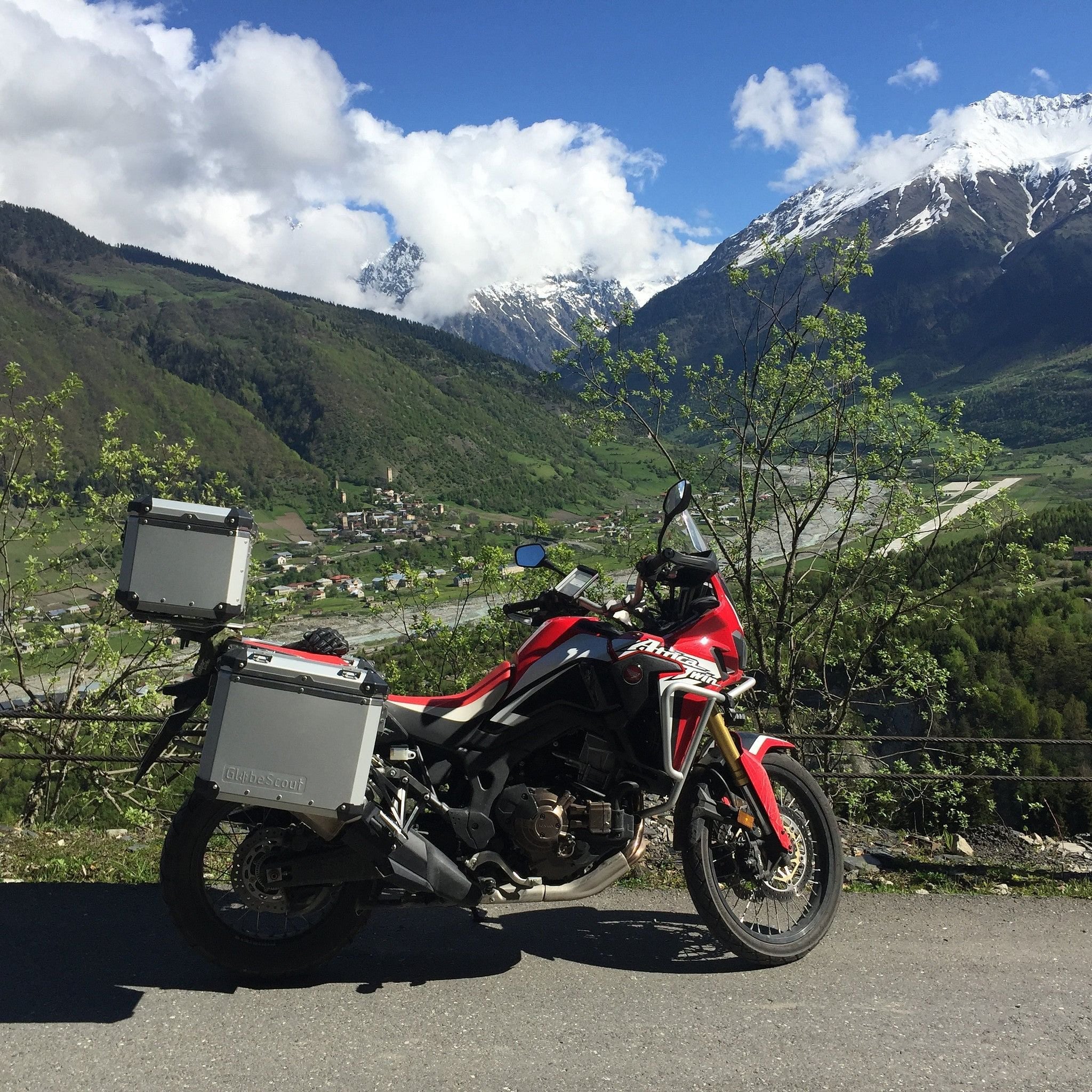 africa twin panniers