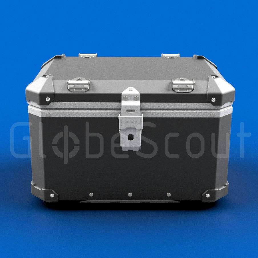 Aluminium Top Case 40L natural – GlobeScout