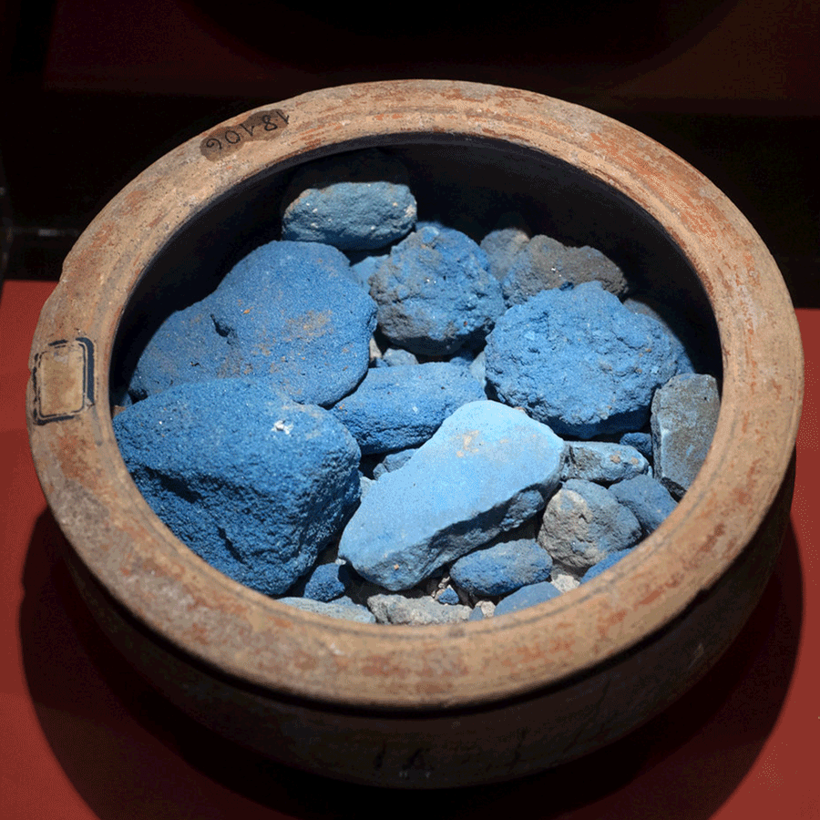 Citizen Wolf | Egyptian Blue was incredibly prolific and valuable in Ancient Egypt