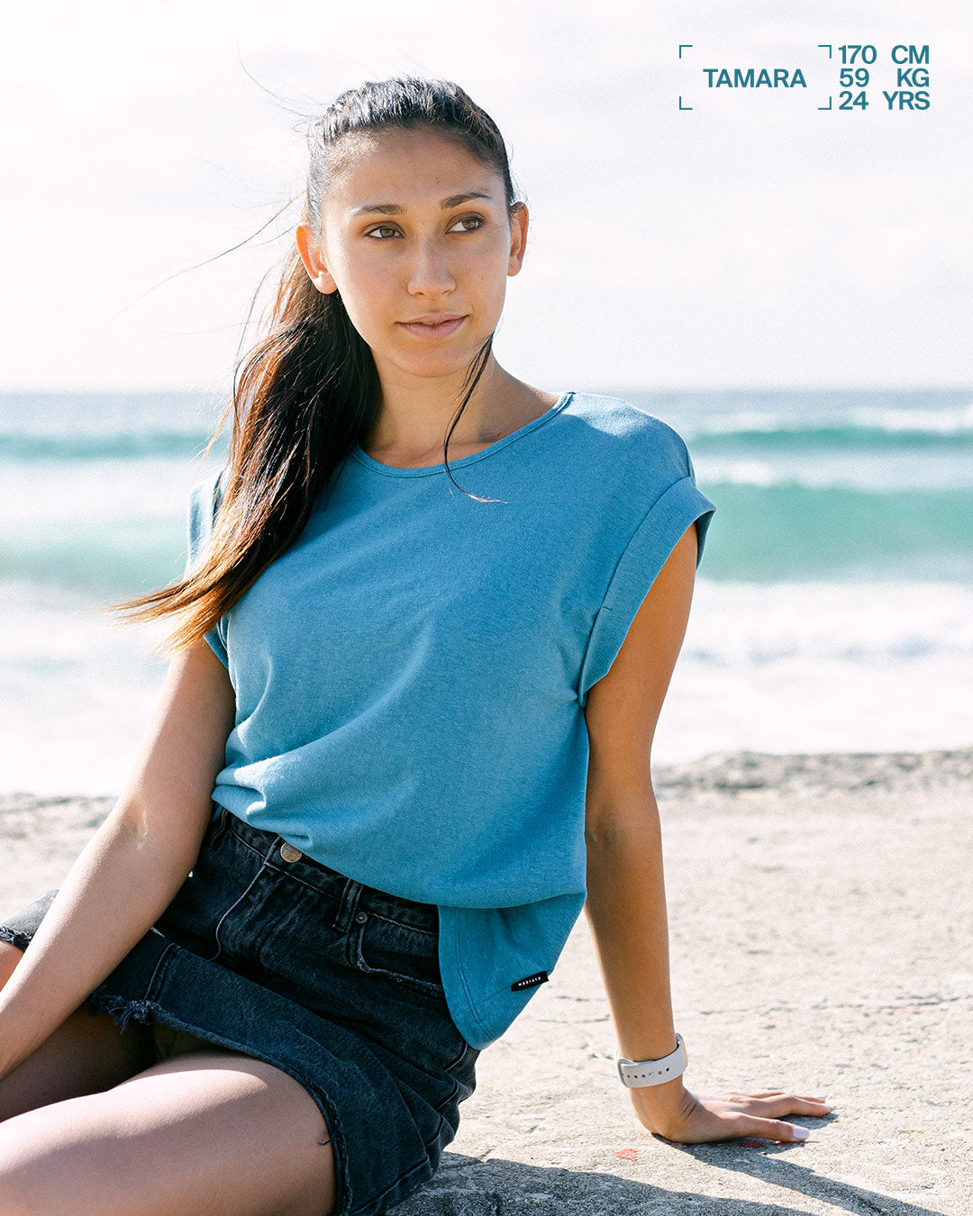Women's Magic Fit® T-shirts in Limited Edition Ocean Blue | Citizen Wolf