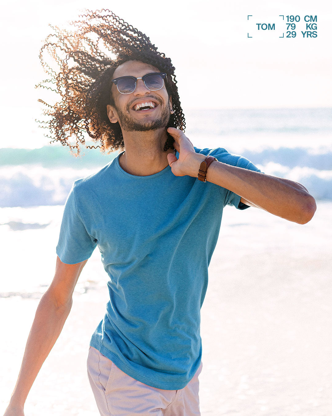 Men's Magic Fit® T-shirts in Limited Edition Ocean Blue | Citizen Wolf