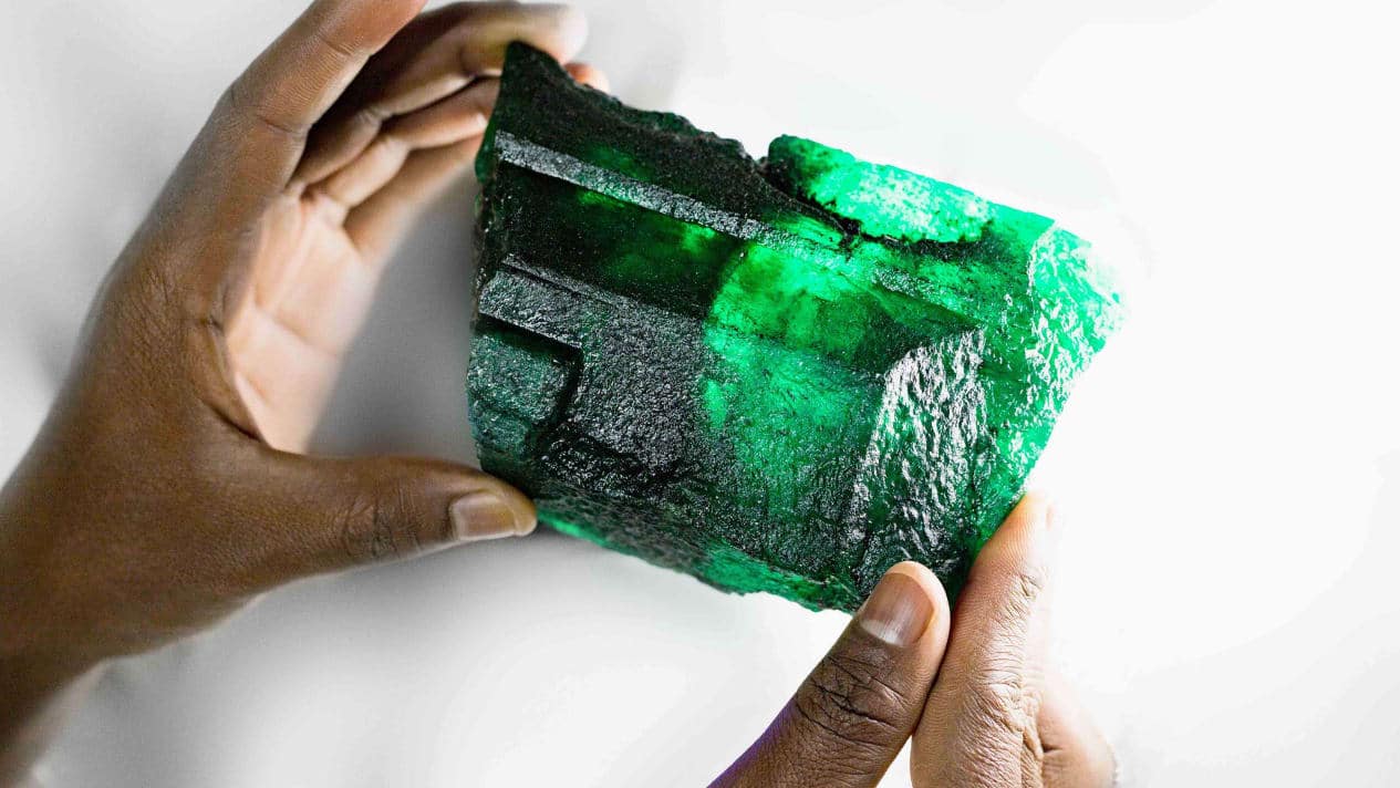 Citizen Wolf | Inkalamu, one of the worlds largest single emerald crystals