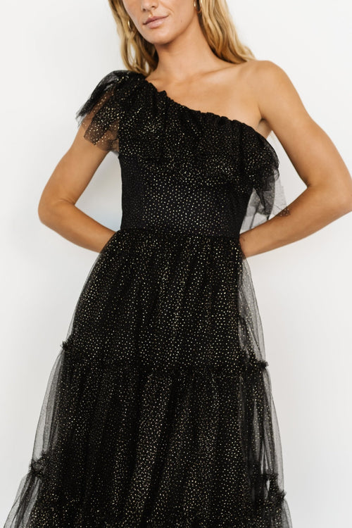 Annabella Tulle Dress, Black