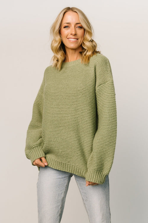 Annie Flower Knit Sweater | Cream | Baltic Born