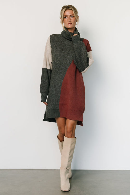 Oatmeal | Born Dress | Flinders Navy Sweater + Baltic