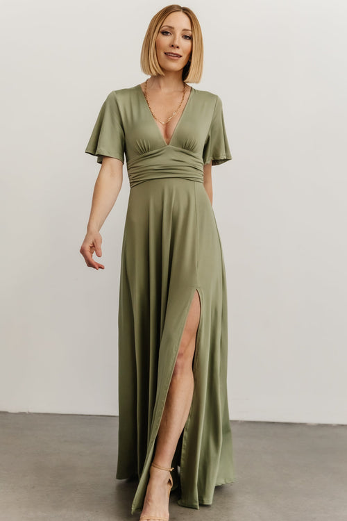 Kristina Maxi Dress, Green