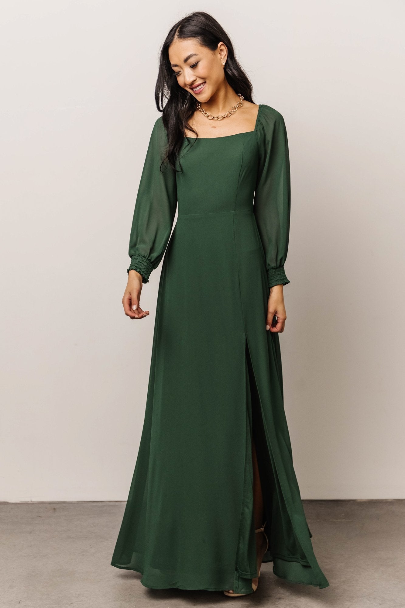 Giselle Maxi Dress | Evergreen | Baltic Born