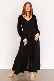 Arianna Maxi Dress, Black