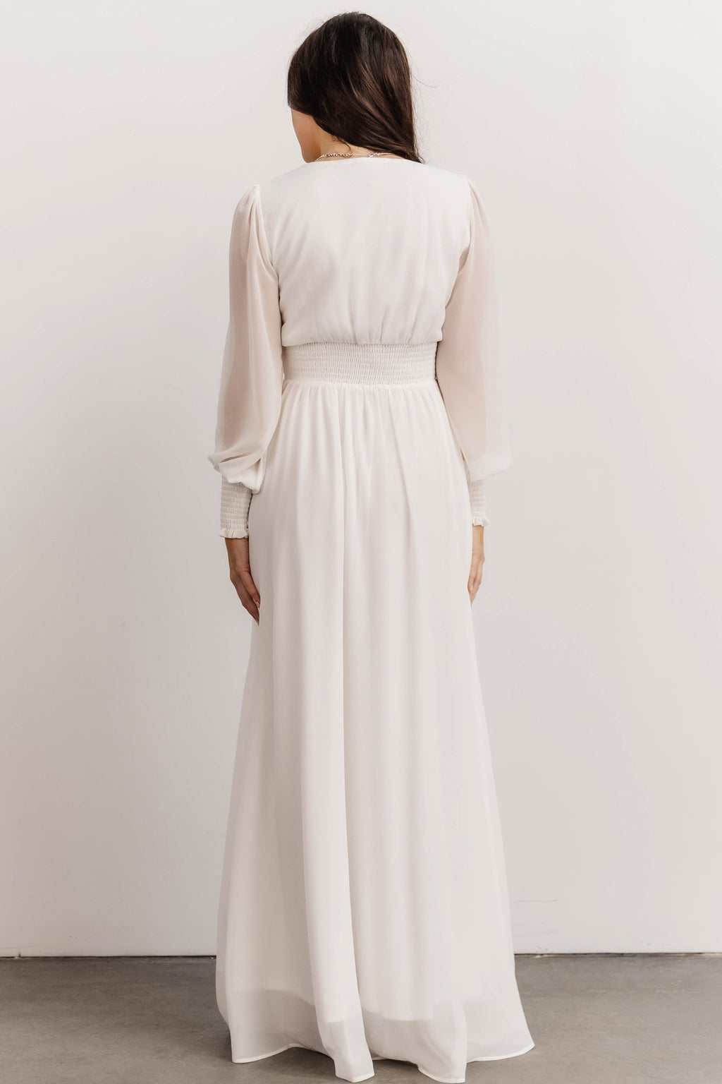 Olivia Maxi Dress | White | Baltic Born