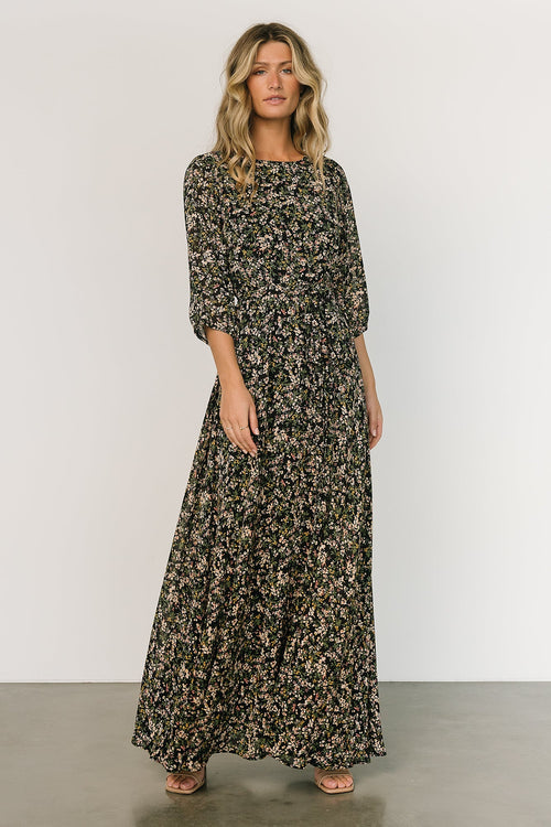 Heading West Maxi Dress - Jade Green