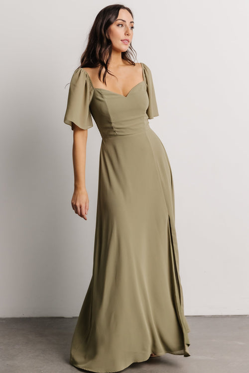 Buy Lipsy Sage Cowl Bridesmaid Maxi Dress from Next Ireland