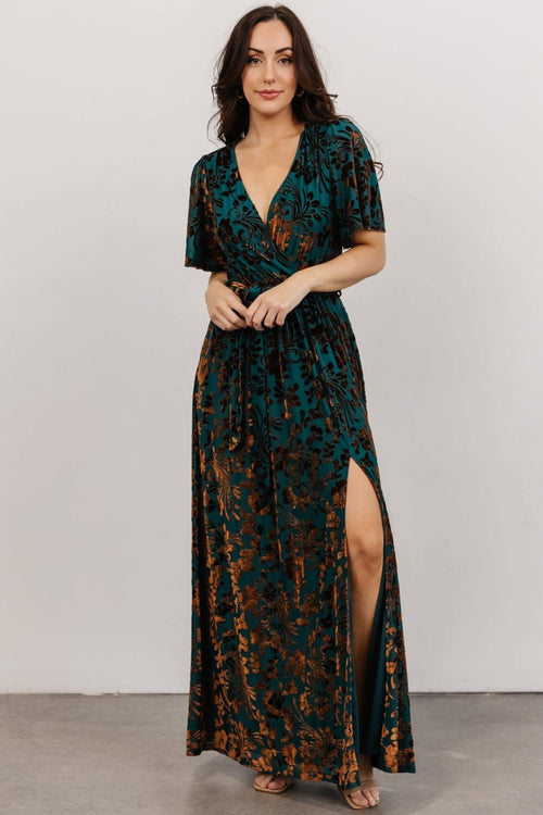 Women's Green Maxi Dresses