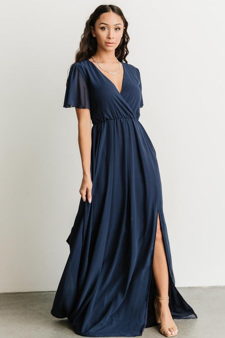 Vaughnie Maxi Dress | Navy | Baltic Born