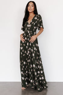 Catherines Polyester Blend Maxi Dresses for Women