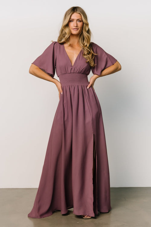 Bianca Lace Maxi Dress, Dusty Sage