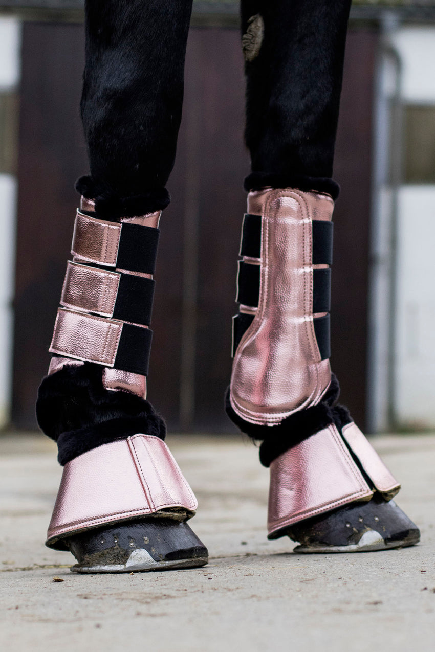 rose gold boots