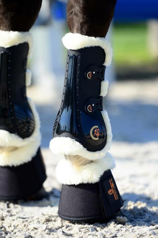 sheepskin overreach boots