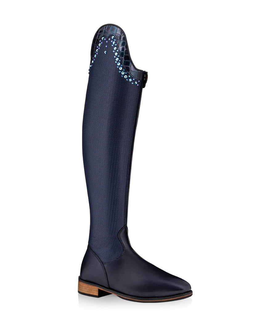 navy dressage boots