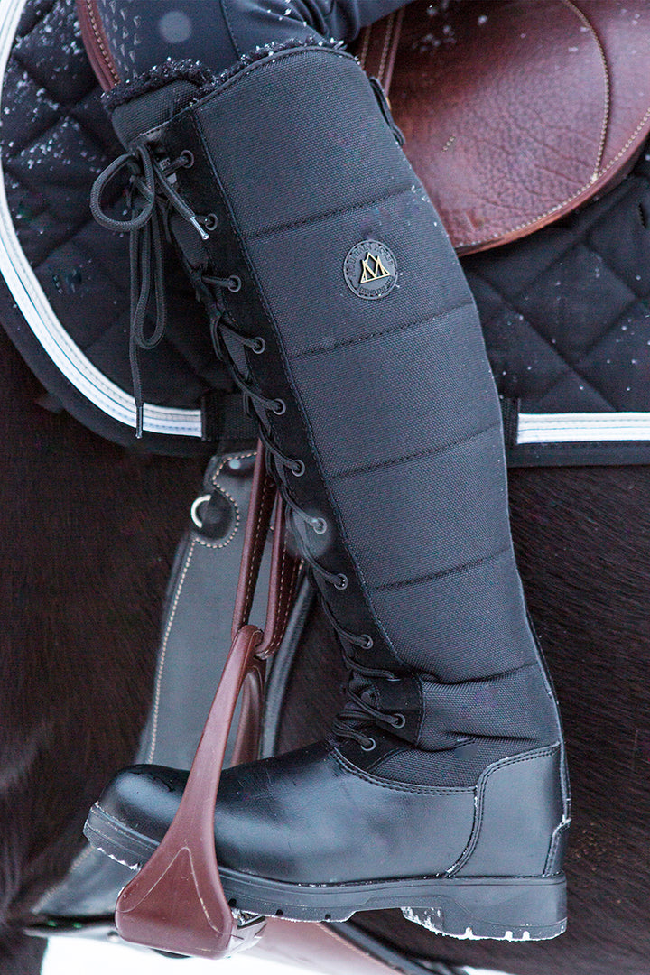 winter riding boots horse