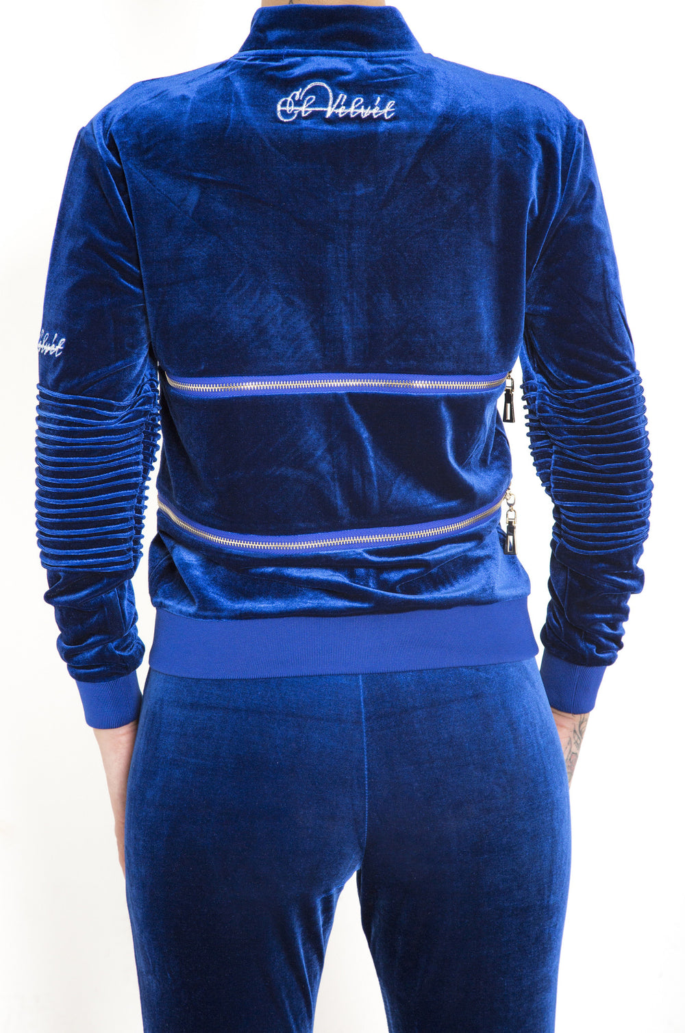 royal blue tracksuit womens