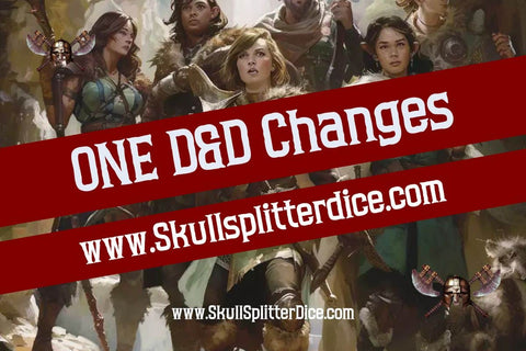 One D&D Changes