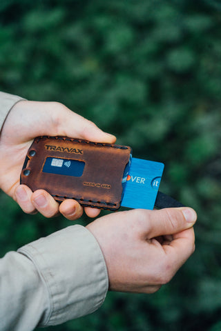 ascent wallet business card case