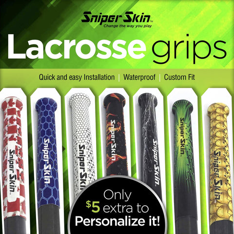 Sniper Skin Lacrosse Grips