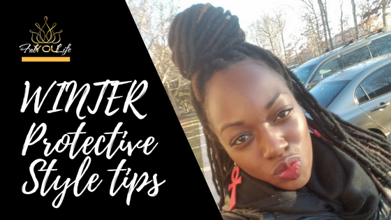 Winter Protective Style Tips - Faux Locs 
