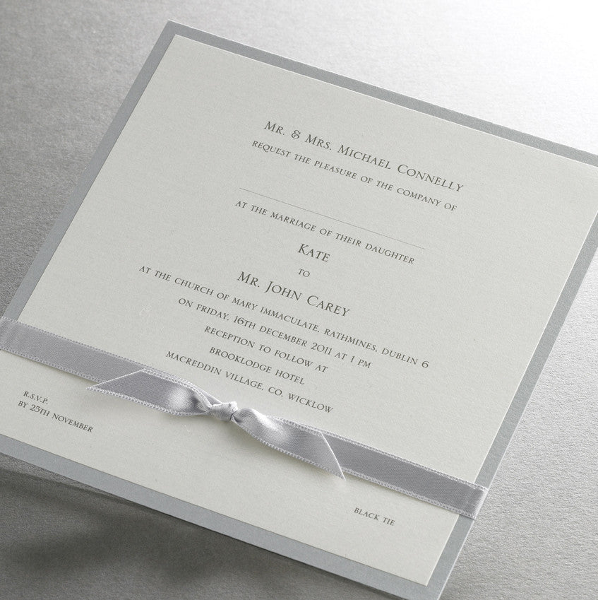 Wedding Invitations Ireland Finer Details Cork Classic Wedding