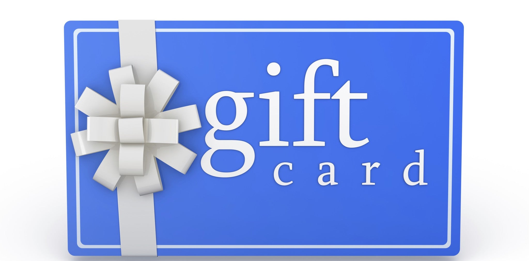 Giant Gift Cards - Don't give those little Gift Cards. Make a BIG IMPA