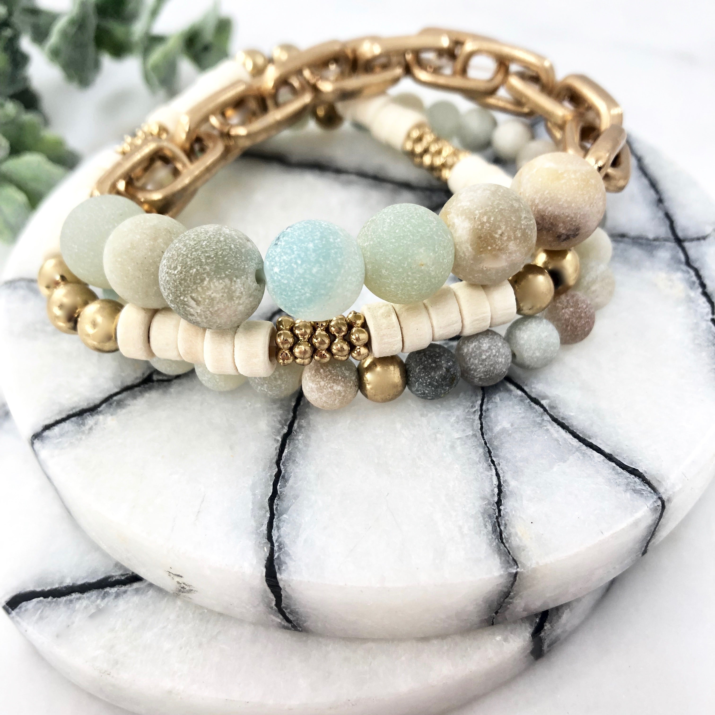 Amazonite Chain Stack