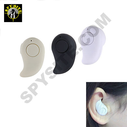 Graag gedaan Heerlijk Accumulatie Wireless Spy Micro Earpiece Bluetooth Headset - SSS Corp.