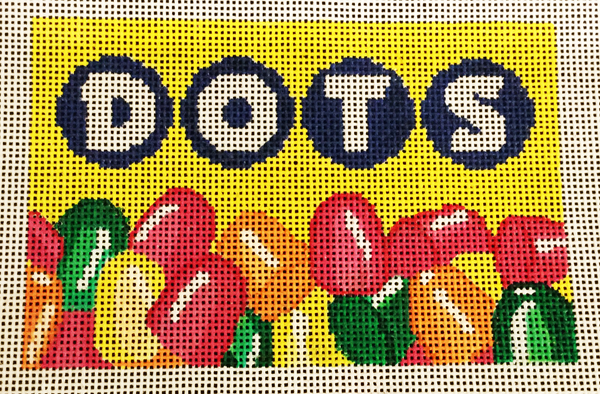 Tootsie roll Midgie Needlepoint Canvas