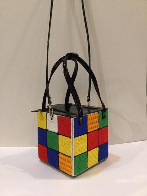 rubik's cube handbag