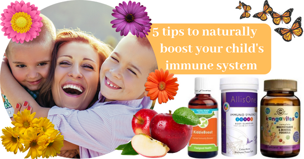tips to naturally boost child's immune system