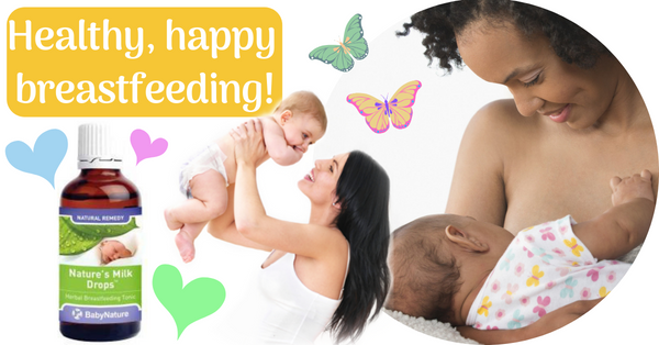 happy healthy natural breastfeeding advice tips