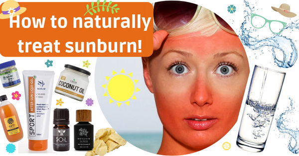Natural sunscreens and natural treatment for sunburn! — Feelgood