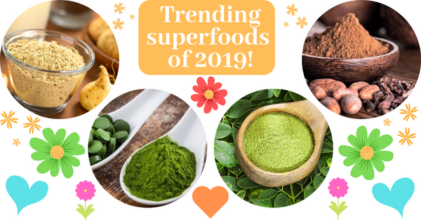 top trending popular organic superfoods