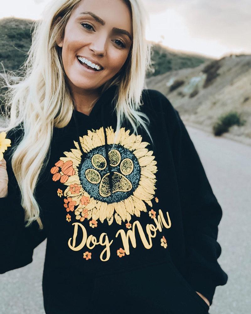 pawz dog mom hoodie