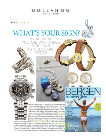 SEAH® Astronomy Bracelets in Bergen Health's June 2012 issue