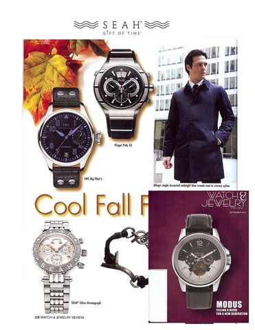 Watch Jewely Magazine features SEAH® watches