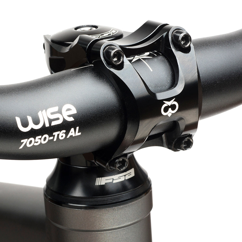 Wise alloy riser bars and front load stem