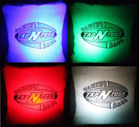 Tap and toss light up bag toss LED Bag lights Tap N Toss