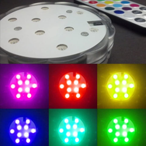 color changing disc lights