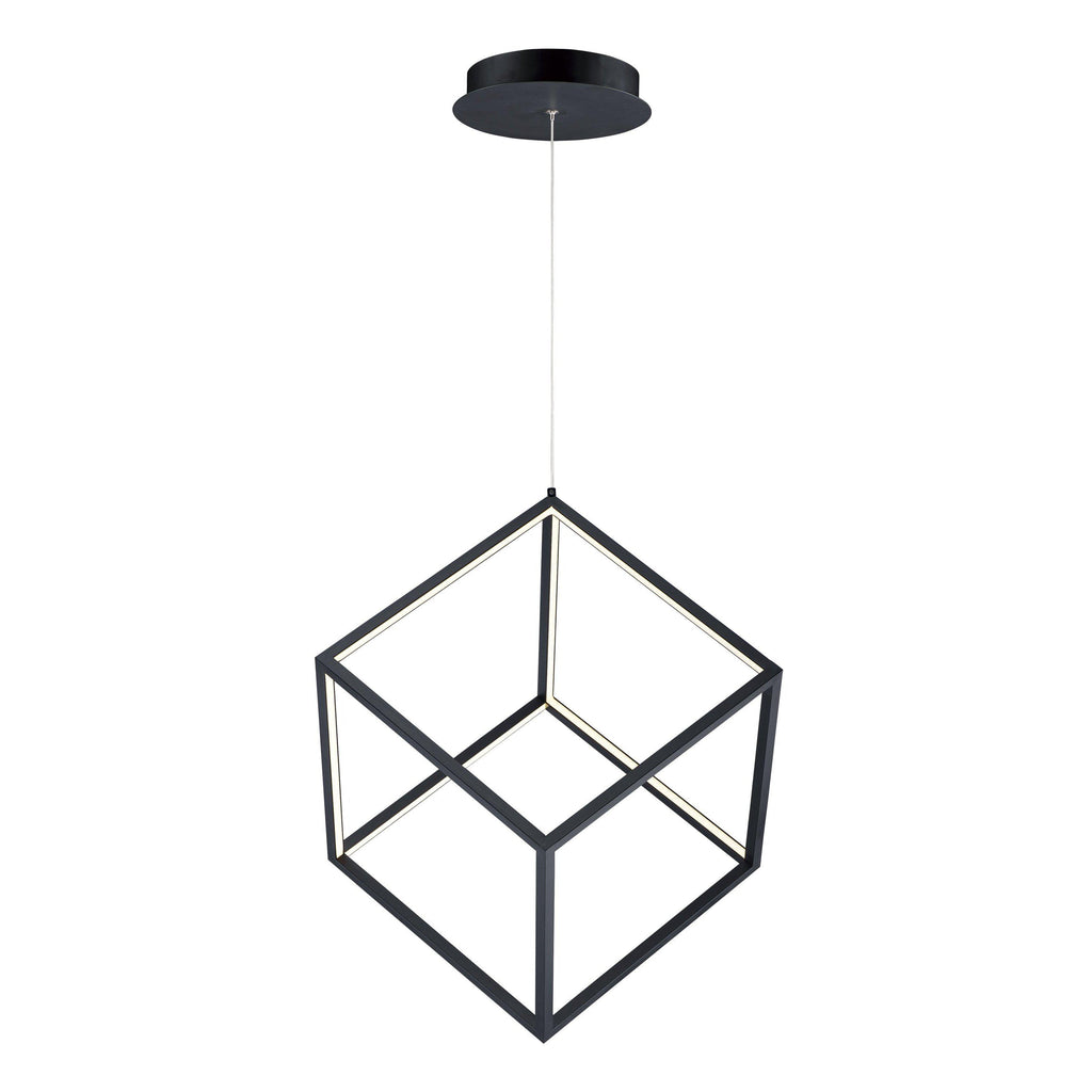 4 Square 1 Light Led Pendant Ledquant