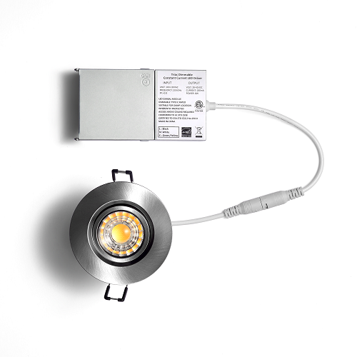 LED-GIMBAL-PRO 8W - 3inch Recessed Direct Wire Dimmable Light Adjustab ...